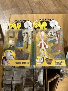 Case of  10 1998 ReSaurus Jeff Smith's Bone Action-Fig FONE Smiley Rat Creature - Picture 1 of 8