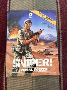 SPI, TSR Wargame Sniper Companion #2 - Special Forces, UNPUNCHED/UNUSED - Picture 1 of 13