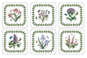 Pimpernel for Portmeirion Botanic Garden Round Coasters Set of 4 - Picture 1 of 1