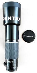 PENTAX FA645 400mm F5.6 ED (IF) Telephoto Lens. Black. IGWO. no scratches, clean