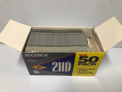 Disquete 40 Sony MFD2HD 1.44MB XT Series 3.5" nuevo en caja abierta (FC74-4 T1262) Foto 1 de 4