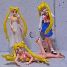Bandai Sailor Moon World HGIF Figure 3pieces Princess Serenity Tsukino Usagi