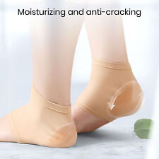 1 Pair Heel Protectors Elastic Pain Relief Unisex Silicone Feet Care Socks