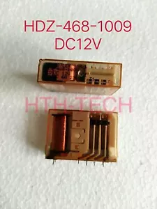 HDZ-468-1009 DC12V Sicherheitsrelais 6A 24VDC 10 Pins x 1 Stck. - Bild 1 von 2