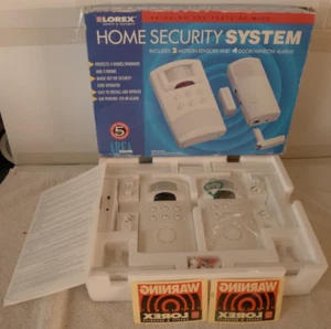 Lorex Home Security System +Box & Instructions 2 Motion & 4 Door/Window Alarms - Picture 1 of 8