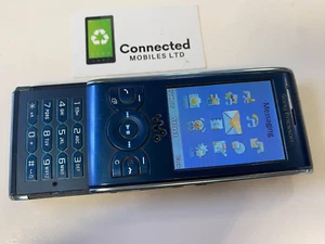 Sony Ericsson W595 - Blue (Unlocked) Slider Mobile Phone - Afbeelding 1 van 9