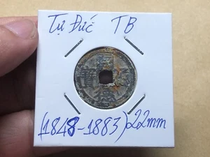 Tu Duc Thong Bao 6 van 23mm Nguyen Dynasty Ancient Viet Nam coins 1848-1883_LDP. - Picture 1 of 3