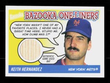 2004 Bazooka #BOL-KH Keith Hernandez Bat Relic