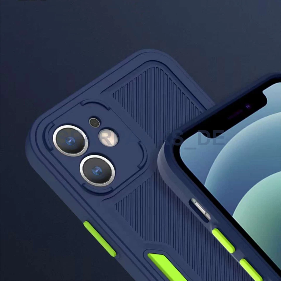TC Handy Hülle Case Kamera Schutz für iPhone 13 12 11 X XS XR PRO MAX MINI 7 8 SE