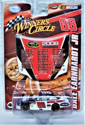 2008 Winners Circle #88 Dale Earnhardt Jr Natl Guard Hood 磁铁 1: 64 日程表 — 第 1/3 张图片