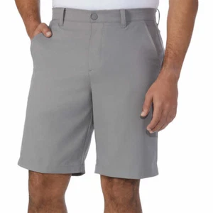 New Kirkland Signature Men’s Performance Short, UPF 50, Gray, Size 38 - Picture 1 of 4