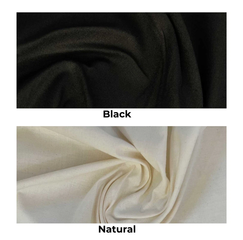 60% BLACKOUT Fabric Fire Retardant Curtains Display Theater Stage Drape Material - Image 1 of 1