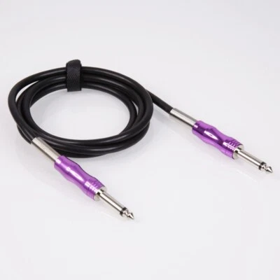 Cable auxiliar de guitarra de 6 pies, cable conector de audio para guitarras amplificador ecualizador de ukelele Foto 1 de 2