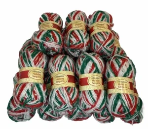 Hilo cepillado HERRSCHNERS HOLIDAY LENTEJUELAS 3,5 oz/142 yd. ROJO/VERDE/BLANCO - Imagen 1 de 7