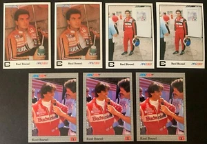 RAUL BOESEL 7 card lot Indianapolis 500 IndyCar  EX/NM - Picture 1 of 2