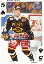 1999-00 Finnish Cardset Aces High Playing Card #30 Kimmo Timonen