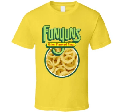 Camiseta Funyuns con sabor a cebolla anillos bocadillos foodie fan Foto 1 de 2