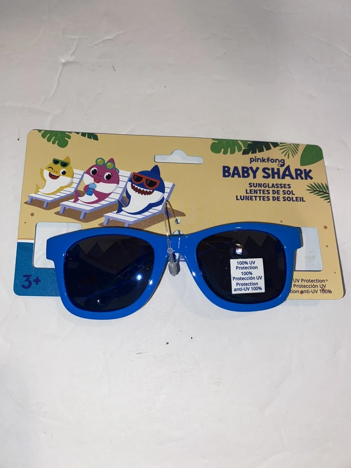 PINKFONG BABY SHARK YELLOW SUNGLASSES PARTY COSTUMES - SUN-STACHES - SG3742