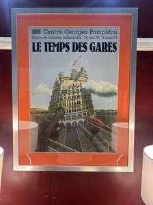Le Temps Des Gares 1978 Original Poster - Photo 1/6