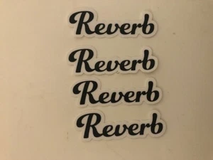 Reverb Set of 4 Stickers - Picture 1 of 1