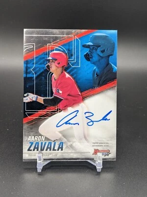 Aaron Zavala 2021 Bowman's Best Best of 2021 Auto #B21-AZ *Quantity* - Image 1 of 3