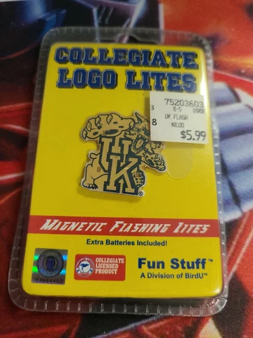 UK Kentucky Collegiate Logo Lites Magnetic Flashing NIP Cover