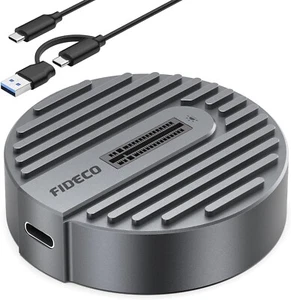 FIDECO Tool-Free USB 3.2 Gen 2 M.2 NVME SATA SSD Docking Station - Picture 1 of 7