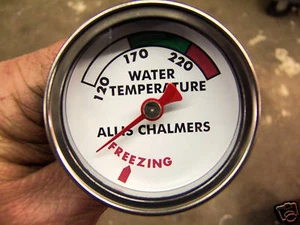 ALLIS CHALMERS WASSERTEMPERATURANZEIGE B,C,WD,WD45, #70213675, NEU ERSATZ - Bild 1 von 6