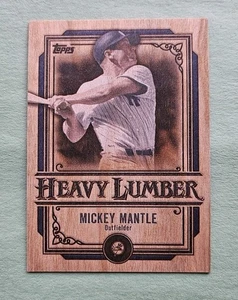 Mickey Mantle, 2025 Topps Heavy Lumber SSP, Case Hit, HL-17, New York Yankees - Imagen 1 de 4