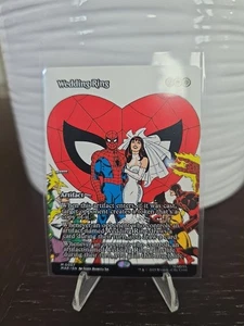 Ehering M 0007 GRENZENLOS NM Marvel Spiderman MTG Karte Mythic Rare Artefakt - Bild 1 von 2