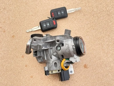 2014-2024 MITSUBISHI OUTLANDER SPORT INTERRUPTOR DE BLOQUEO DE ENCENDIDO CILINDRO CON 2 LLAVES OEM Foto 1 de 4