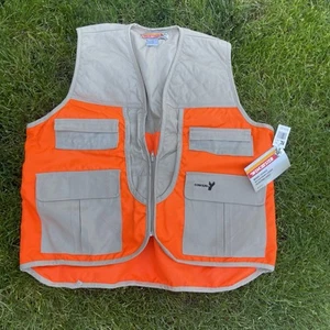 WINCHESTER Conceal Hunting Mens XL Tan Orange Vest New Old Stock Classic Look - Picture 1 of 6