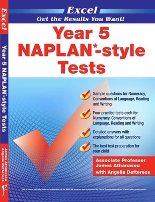 EXCEL - YEAR 5 NAPLAN*-STYLE TESTS - image 1 of 4