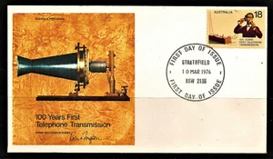 100 YEARS FIRST TELEPHONE TRANSMISSION 1976 - Picture 1 of 2