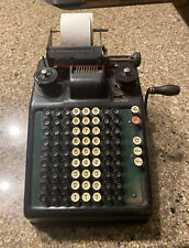 Vintage Almost Antique  Burroughs Portable Adding Machine Calculator 8-1112332