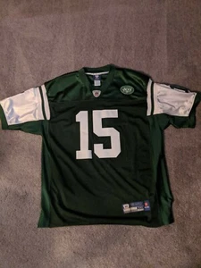 Tim Tebow New York Jets Reebok All Sewn Jersey size 50 - Picture 1 of 3
