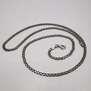 Collana catena gioielli vintage bellissima argento sterling 925 firmata 6,69g - Foto 1 di 8