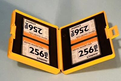 Kingston 256MB Compact Flash CF/256 Memory Cards For Digital Cameras - Image 1 of 3