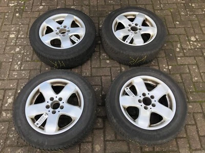 4 x Winterräder MICHELIN 225/55 P16 mit Alufelgen für MB E Klasse - Bild 1 von 4
