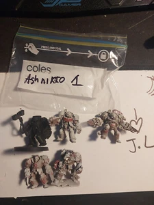 40K Dark Angels Space Marines Warhammer 40,000. Lot Ashnikko 1 - Picture 1 of 3
