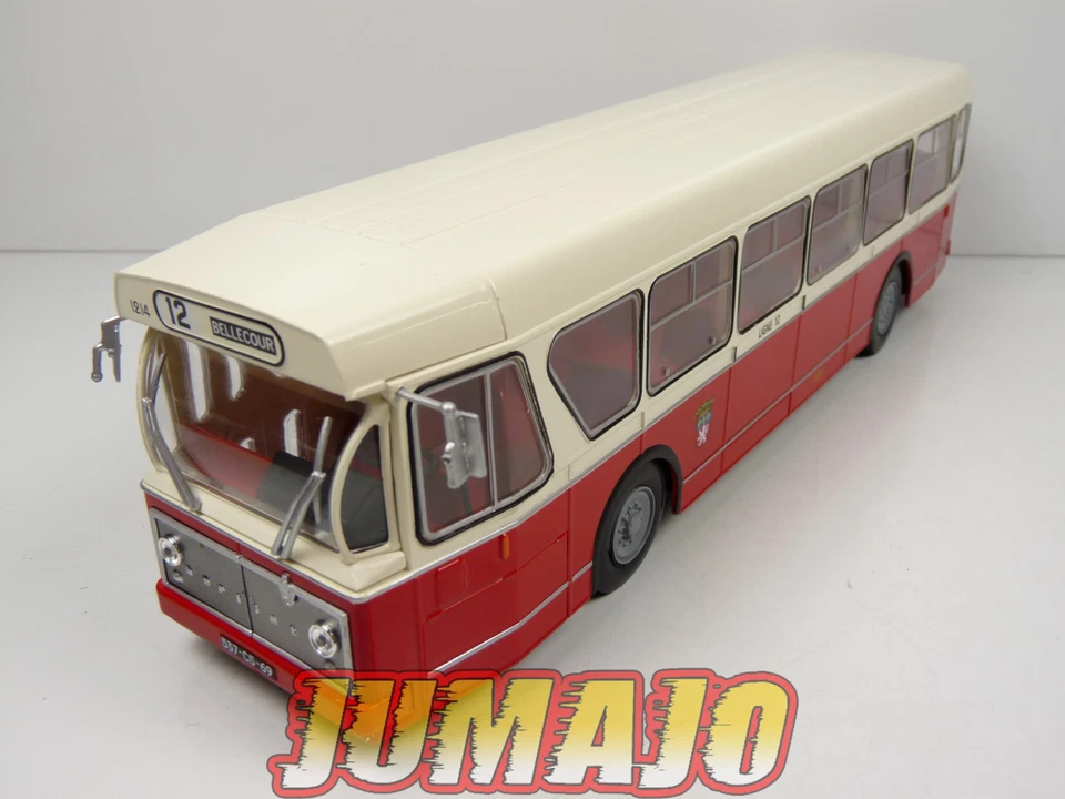 SUB76 Bus 1/43 IXO Hachette BERLIET PCM U Bellecour n°12 - Photo 1/4