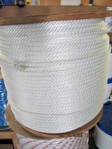 ANCHOR LINE,UTILITY LINE 5/16" x 100' POLYESTER ROPE 1750 LB USA GREAT VALUE! - Picture 1 of 2