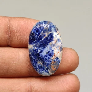 Designer blue sodalite cabochon sodalite healing gemstone for jewelry G5706 AU - Imagen 1 de 5