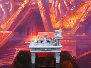 Alchemist Mad Scientist Workshop Desk Scatter Terrain Scenery Mini Miniature - Picture 1 of 5