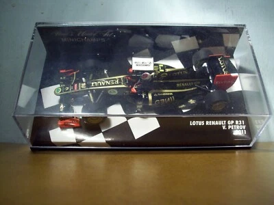 1/43 MINICHAMPS 410 110010 LOTUS RENAULT GP R31 2011 VITALY PETROV - Image 1 of 4