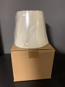 Lamp Shade Fabric Beige Table Lamp and Floor Lamp 7" x 6" x 5" - Picture 1 of 5
