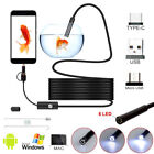 5.5mm 3in1 Waterproof USB Endoscope Borescope Snake Inspection Camera Android PC
