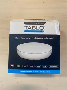 Tablo 4th Gen 2-Tuner Over-The-Air OTA DVR 128GB Pause Live TV - TF1284B-01-CN - Picture 1 of 5
