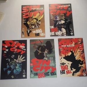 Dark Horse Comics The Big Fat Kill #1-5 Complete Series 1994 Frank Miller VF/NM - Picture 1 of 11