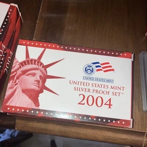 Pick 1 1992-2008 US Mint Silver Proof Set Replacement Box, Lenses And Coa NOcoin - Picture 1 of 3